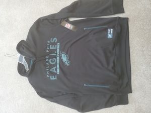 Philadelphia Eagles Hoodie Mens Medium New w $55 Tags